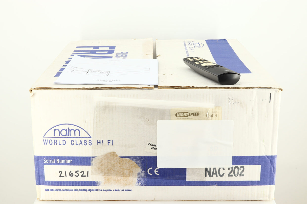 Naim NAC 202 Pre Amplifier (2005)