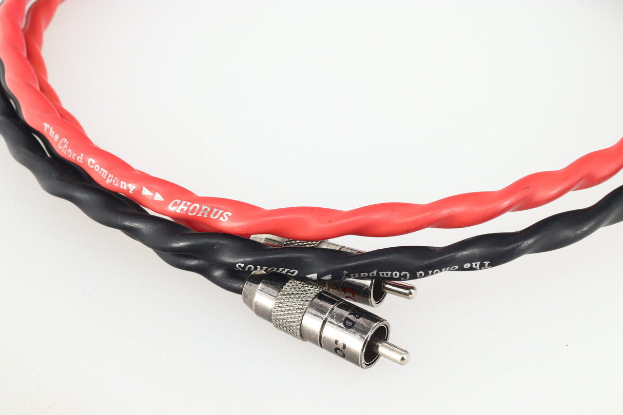 Chord Company Chorus Interconnect Cable RCA-RCA 1.0m Pair