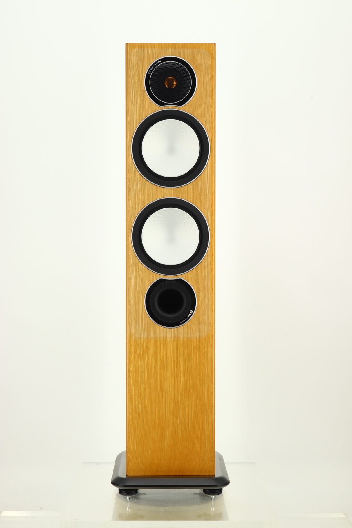 Monitor Audio Silver 6 Floorstanding Speakers - Natural Oak