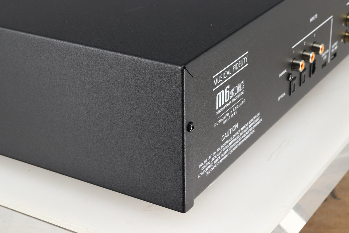 Musical Fidelity M6s DAC Digital Analogue Converter - Black