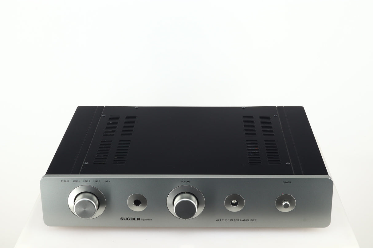 Sugden A21 Signature Integrated Amplifier (MC Stage Fitted) - Titanium