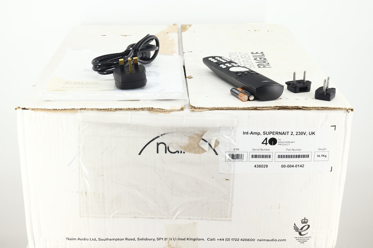 Naim SuperNait 2 Integrated Amplifier (2018)