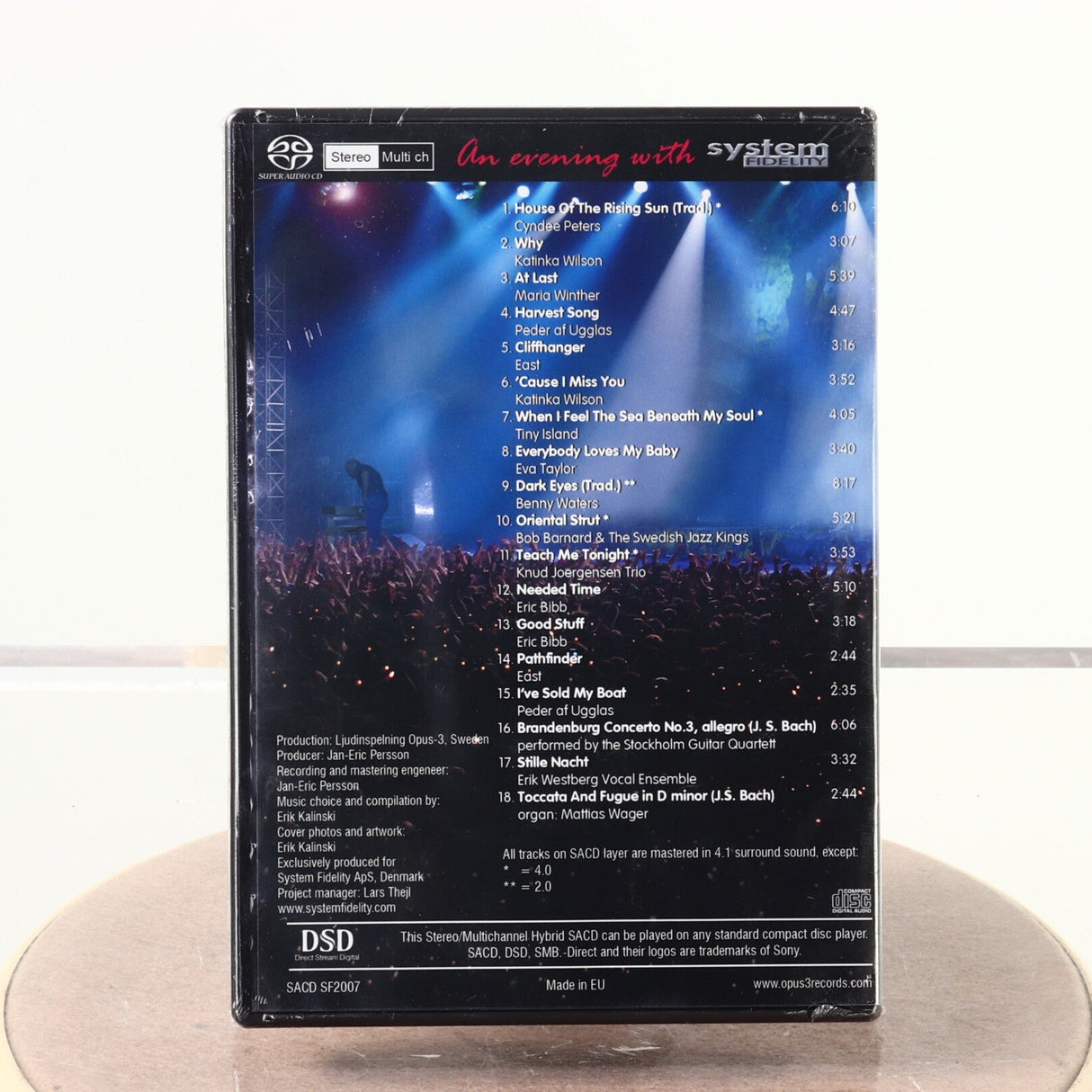 System Fidelity Audiophile Test Sampler SACD Disc