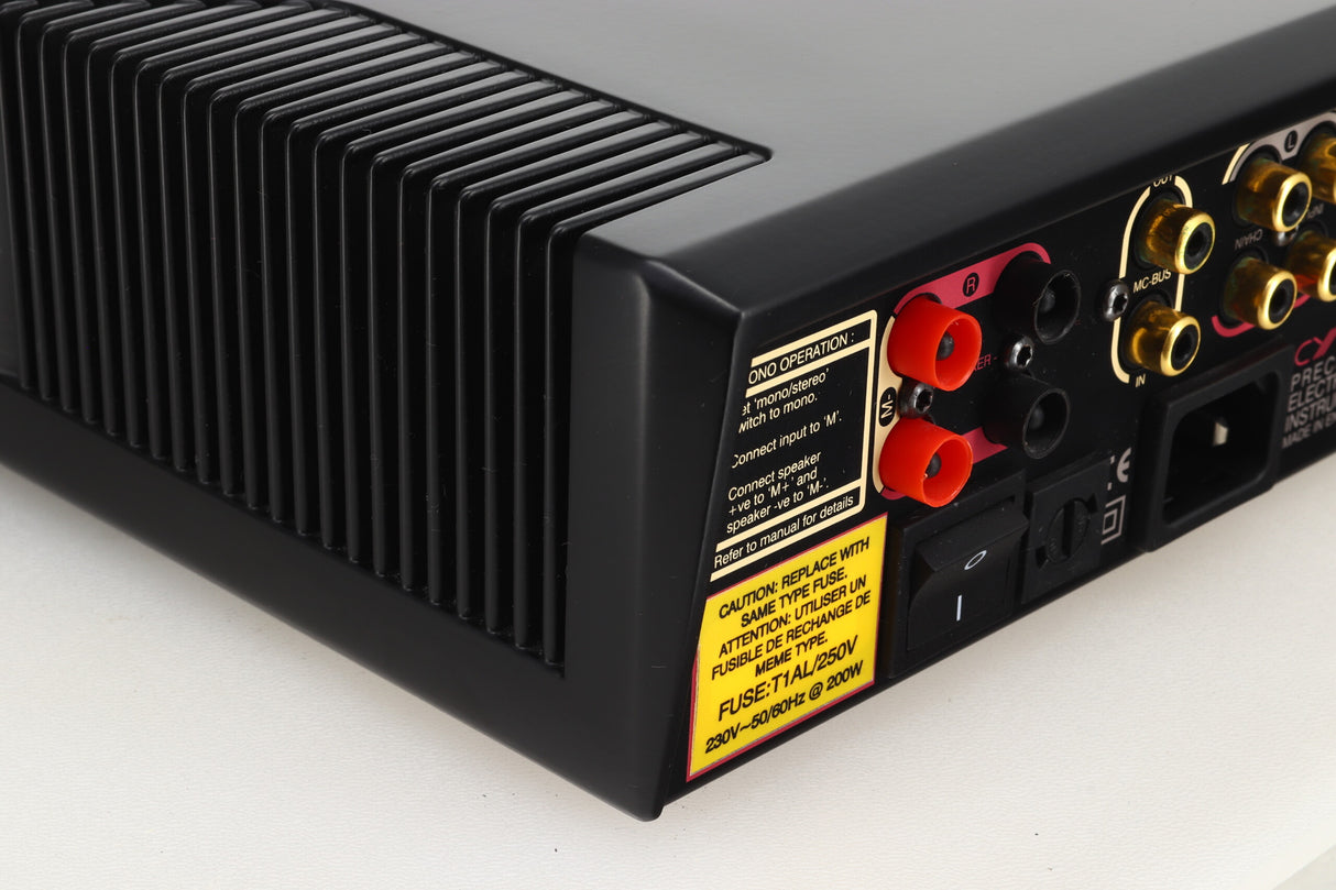 Cyrus SmartPower Power Amplifier - Smooth Black