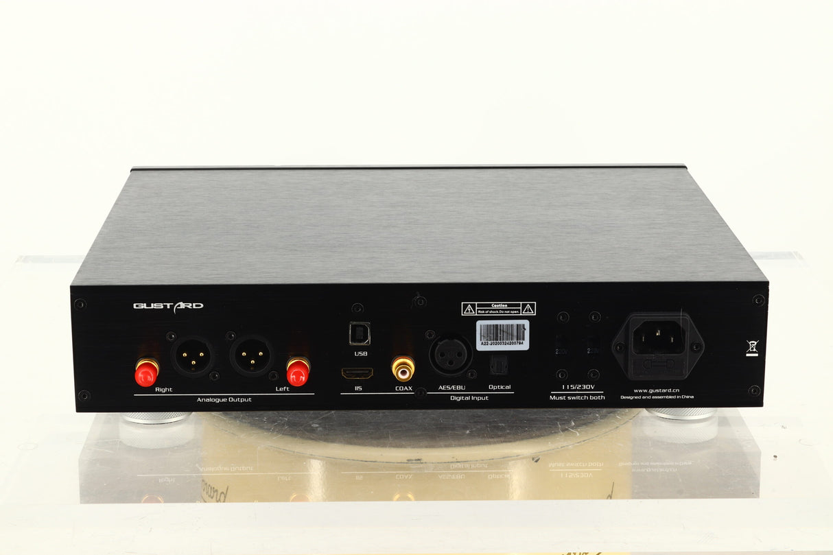 Gustard A22 Digital Analogue Converter - Black