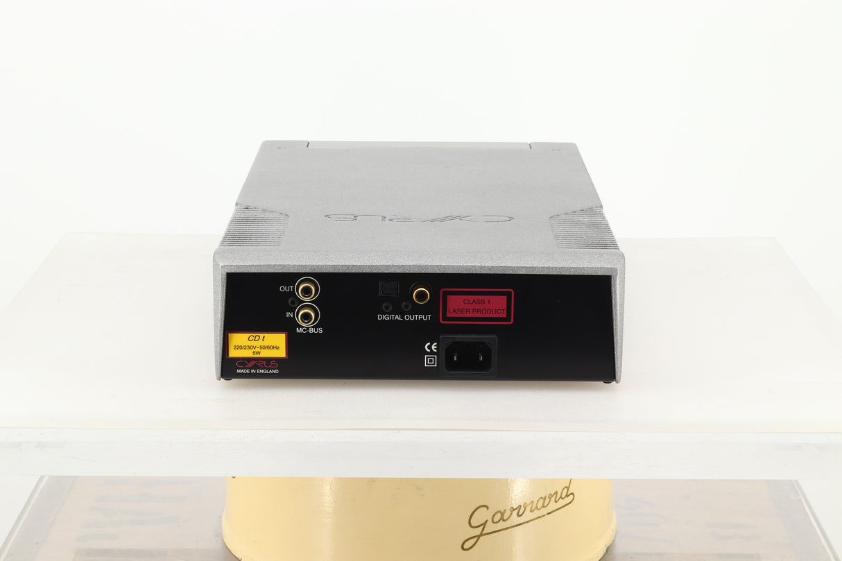 Cyrus CDt CD Transport - Quartz Silver