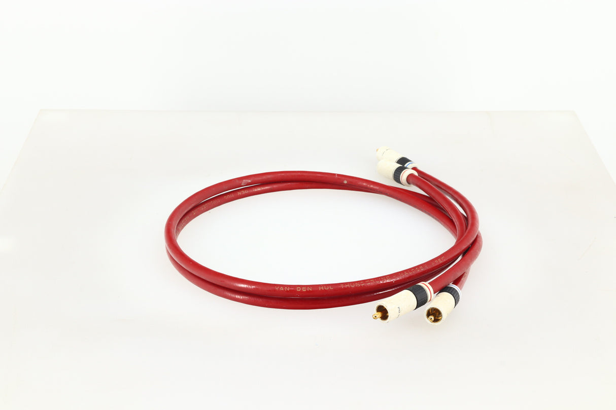 Van den Hul Thunderline Interconnect Cable RCA-RCA 0.8m Pair