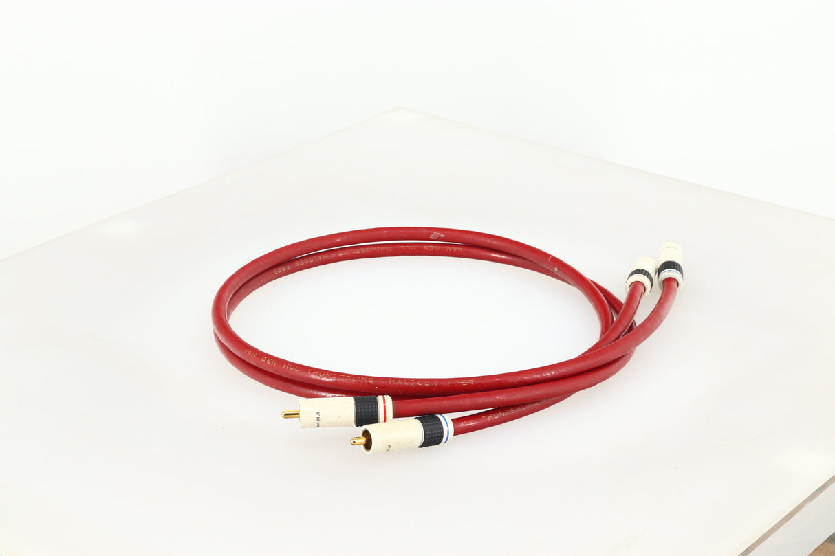 Van den Hul Thunderline Interconnect Cable RCA-RCA 0.8m Pair