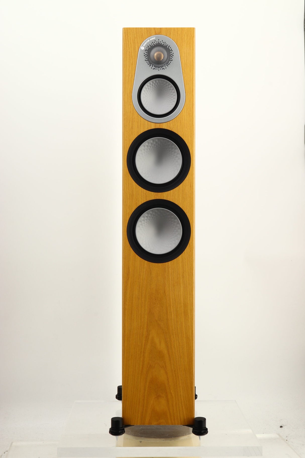 Monitor Audio Silver 300 6G Floorstanding Speakers - Natural Oak