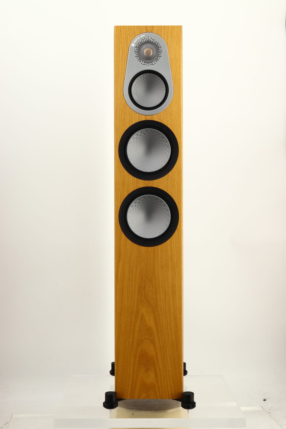 Monitor Audio Silver 300 6G Floorstanding Speakers - Natural Oak