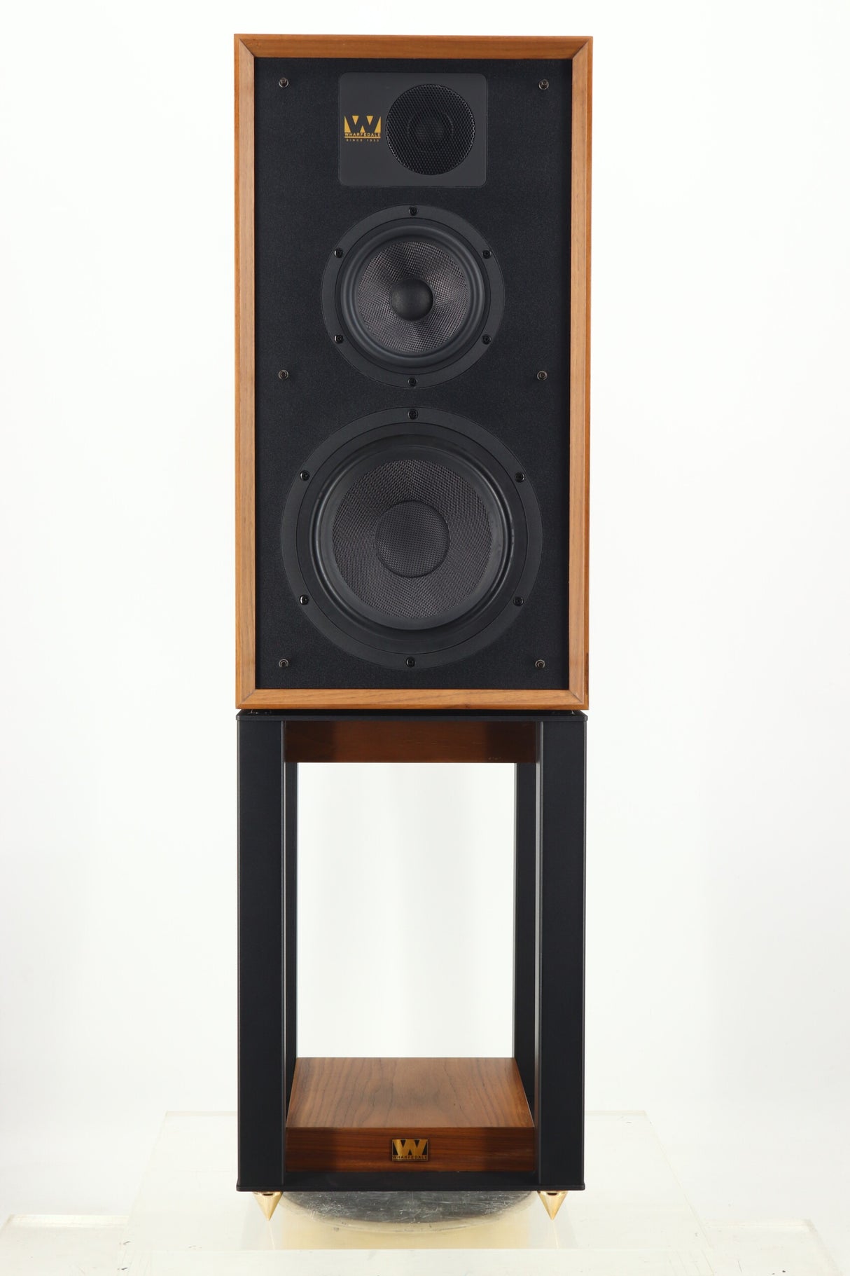 Wharfedale Linton Standmount Speakers W/ Stands - Walnut