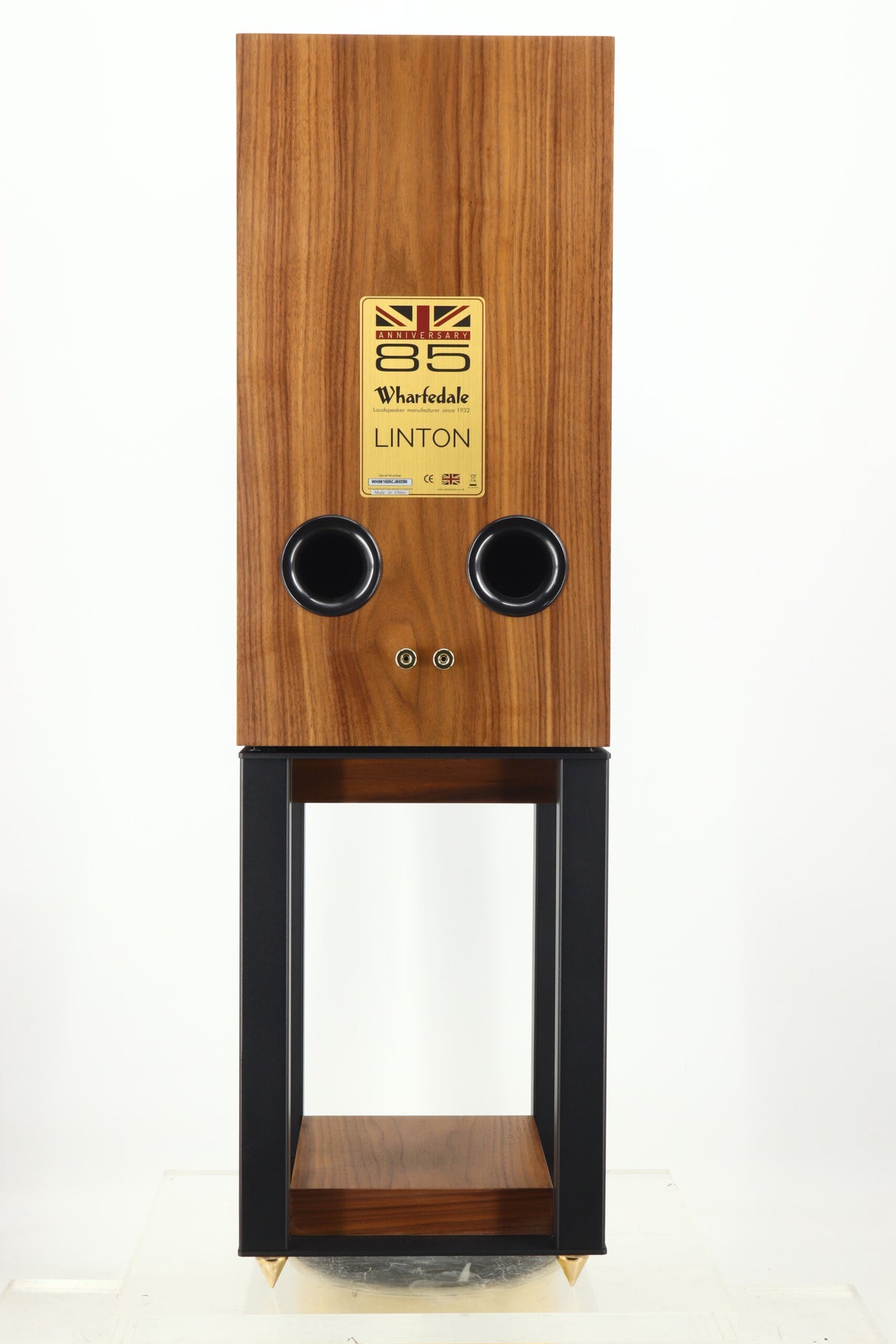 Wharfedale Linton Standmount Speakers W/ Stands - Walnut