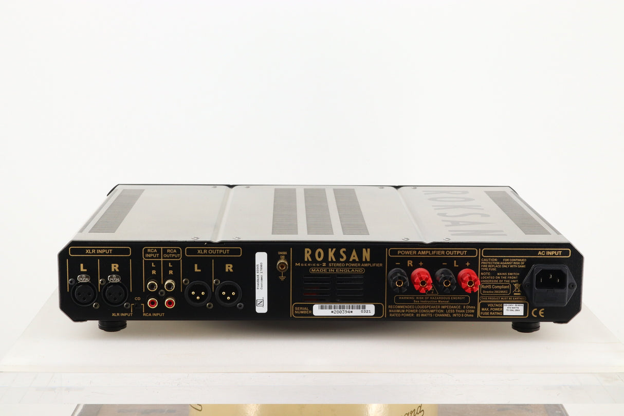Roksan Caspian M2 Power Amplifier - Black