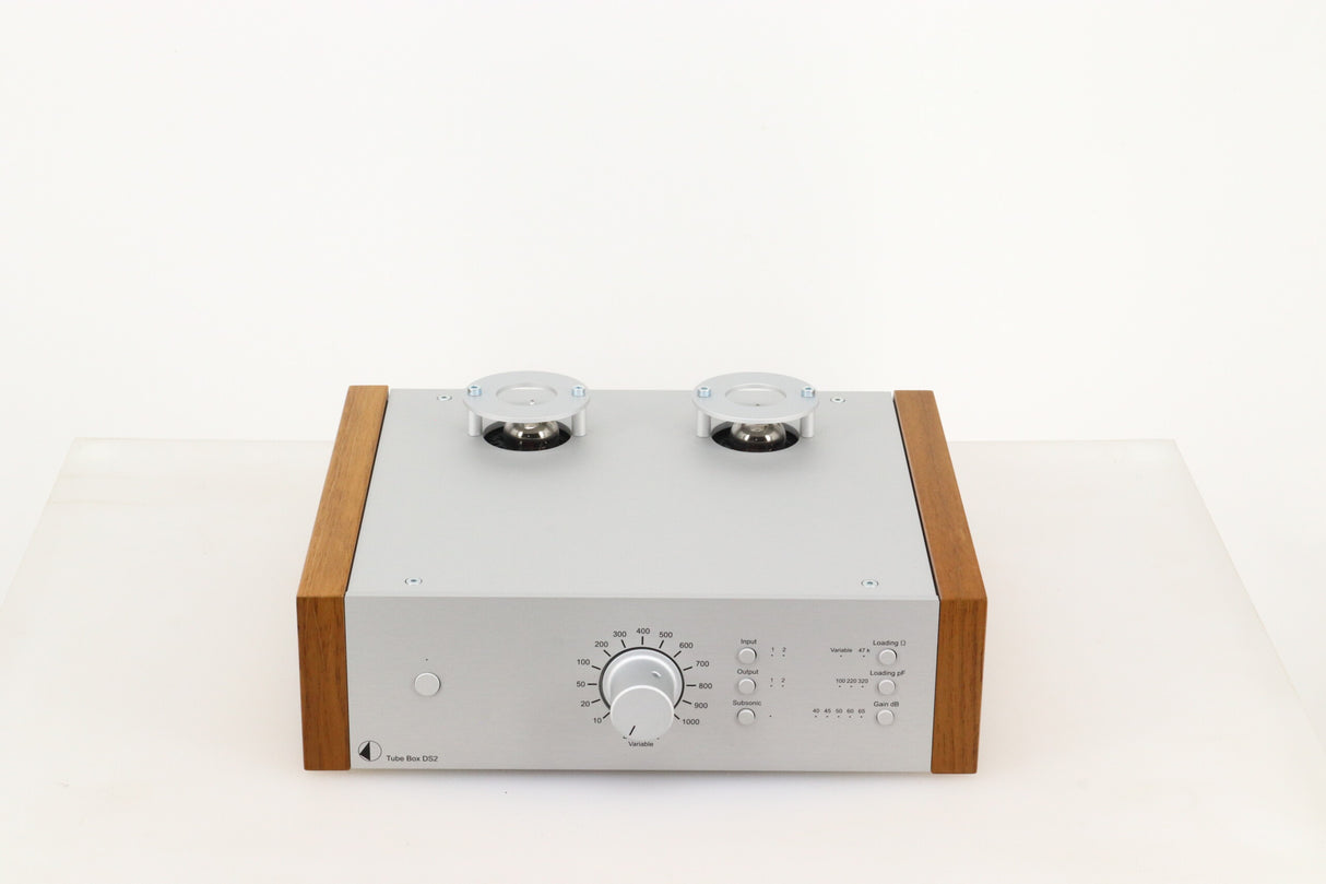 Project Tube Box DS2 Phonostage - Silver / Walnut
