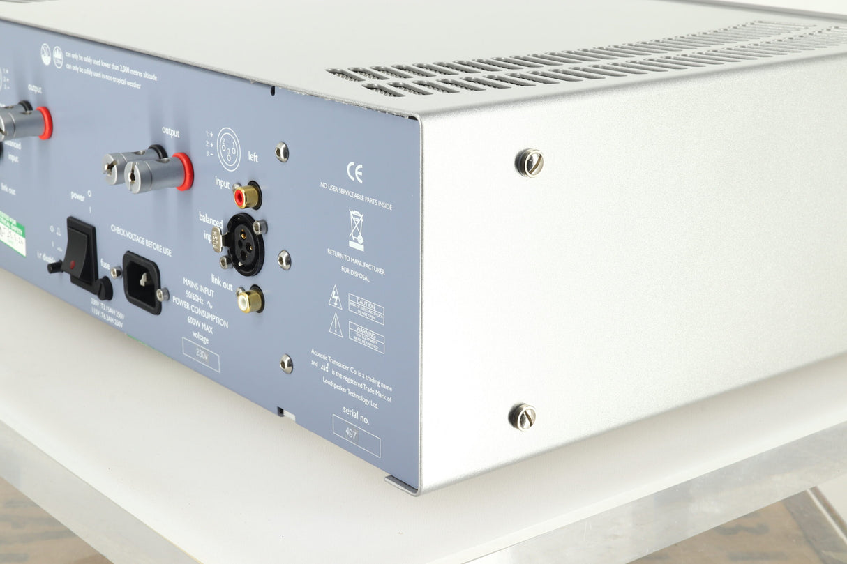 ATC P1 Power Amplifier - Silver