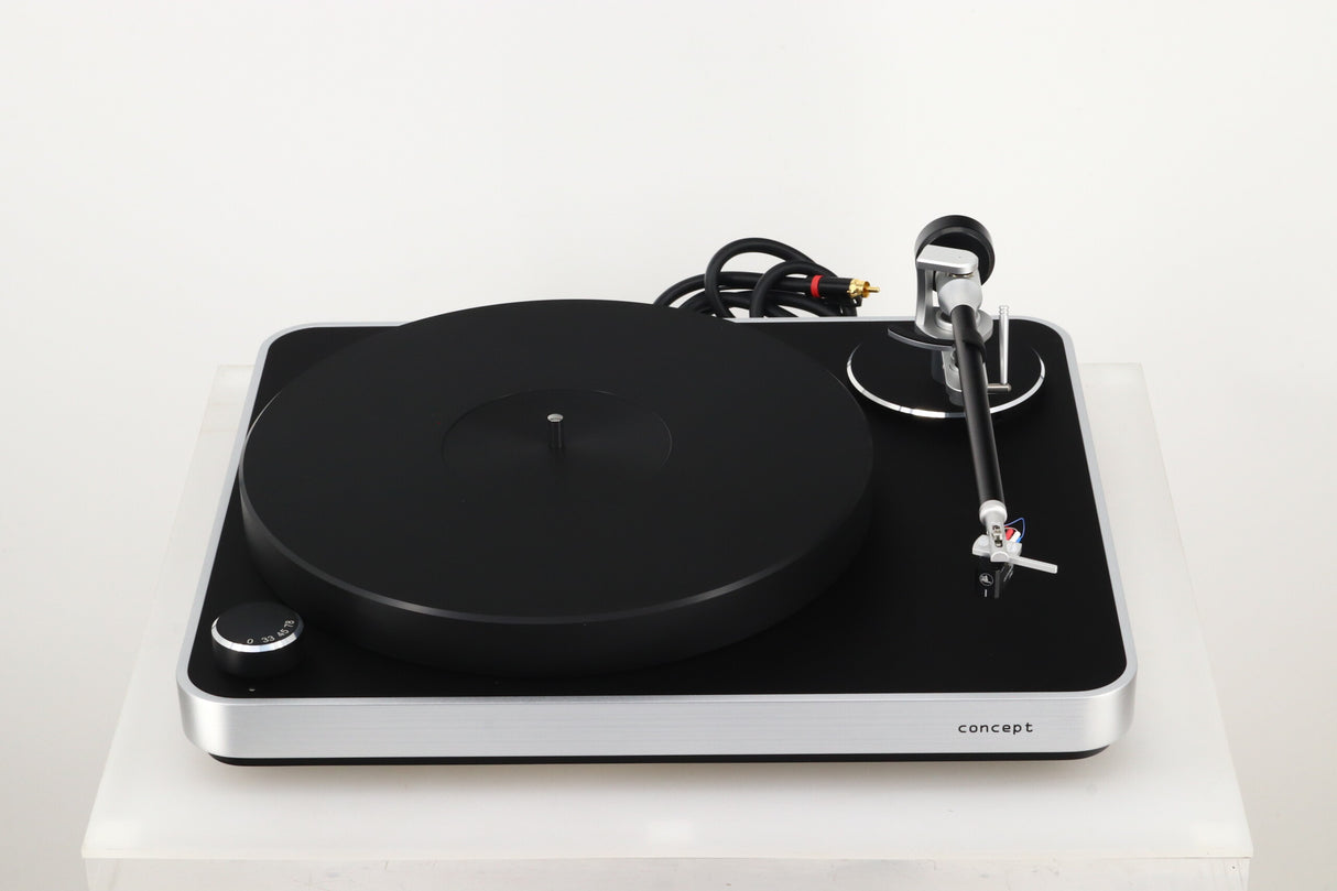 Clearaudio Concept MC Turntable - Silver / Black