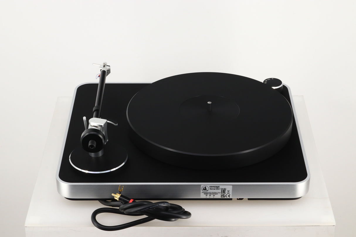 Clearaudio Concept MC Turntable - Silver / Black