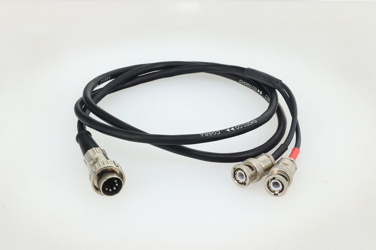 Chord Company Cobra 1.2m 5-Pin DIN - 2 BNC Cable