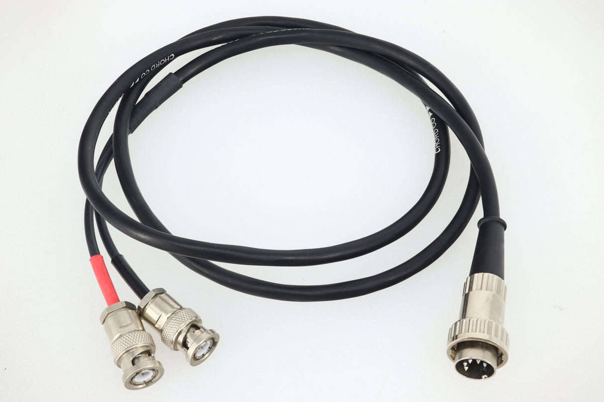 Chord Company Cobra 1.2m 5-Pin DIN - 2 BNC Cable