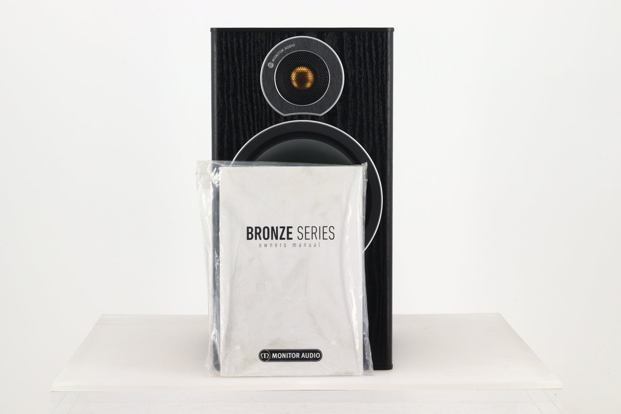 Monitor Audio Bronze 2 Standmount Speakers - Black Oak