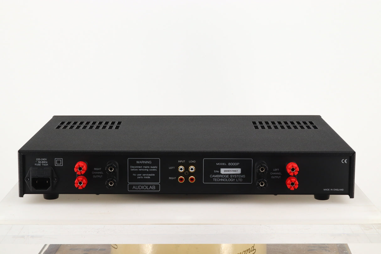 Audiolab 8000P Power Amplifier - Black