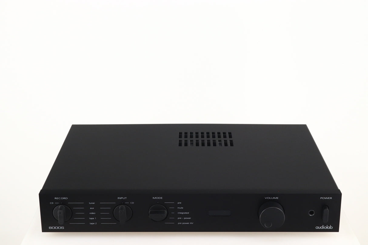 Audiolab 8000S Integrated Amplifier - Black