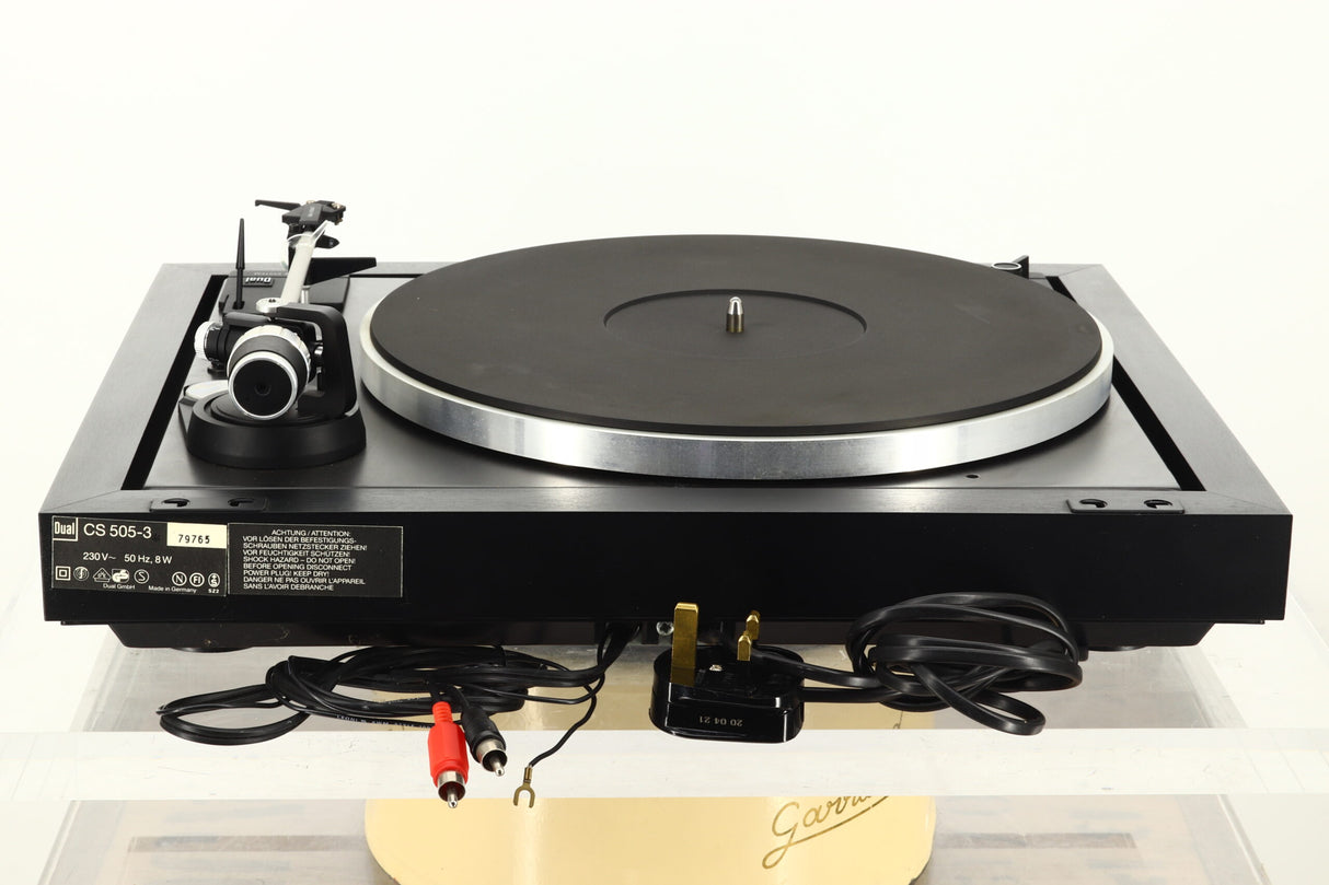 Dual CS 505-3 Turntable
