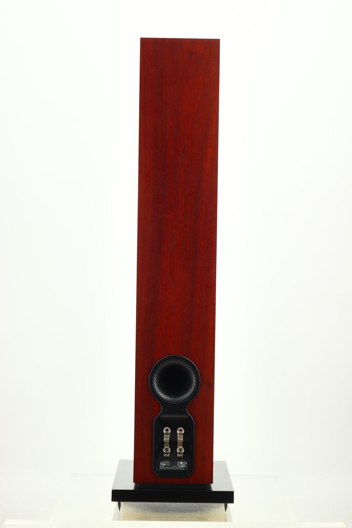 B&W 704 S2 Floorstanding Speakers - Rosenut