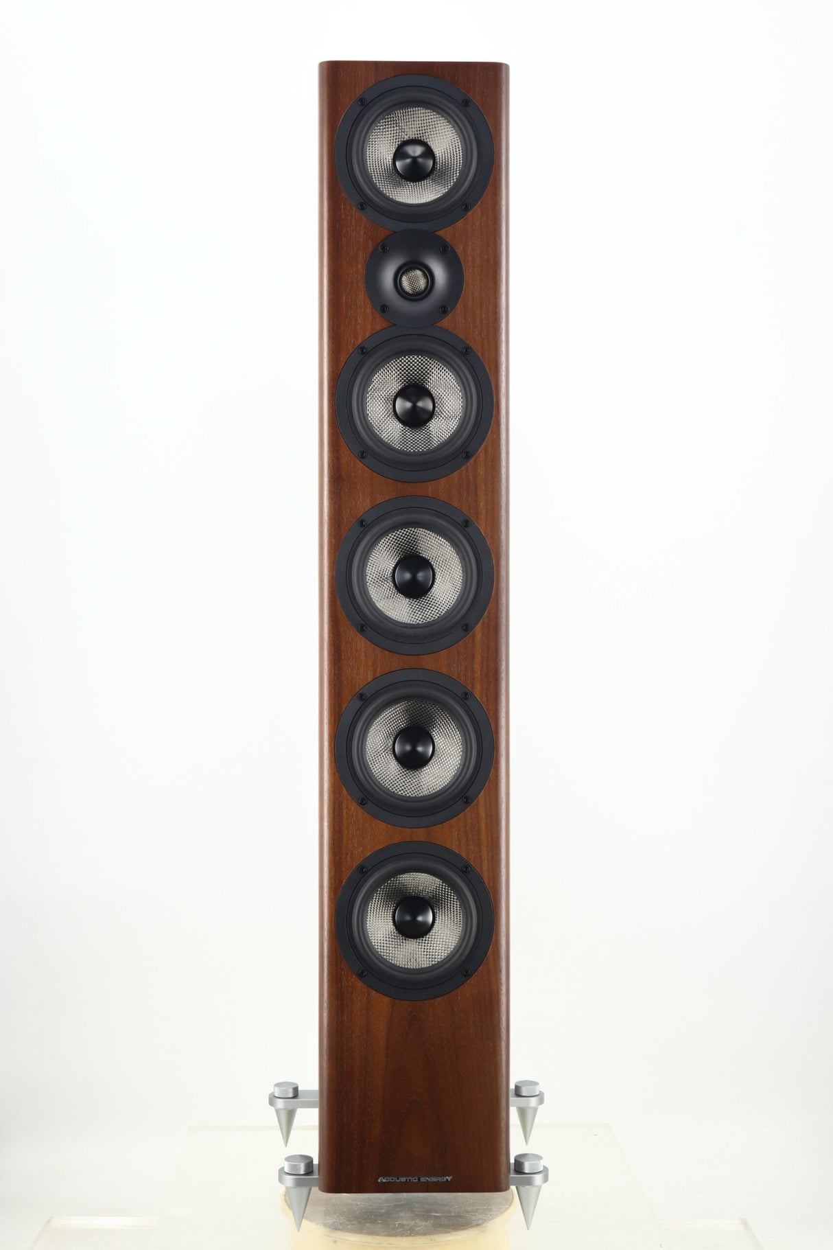 Acoustic Energy AE520 Floorstanding Speakers - American Walnut - EX DEMO