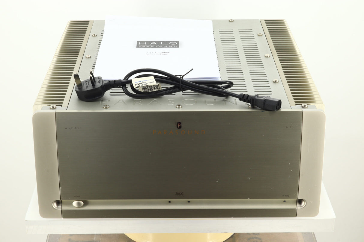 Parasound A21 Power Amplifier - Silver