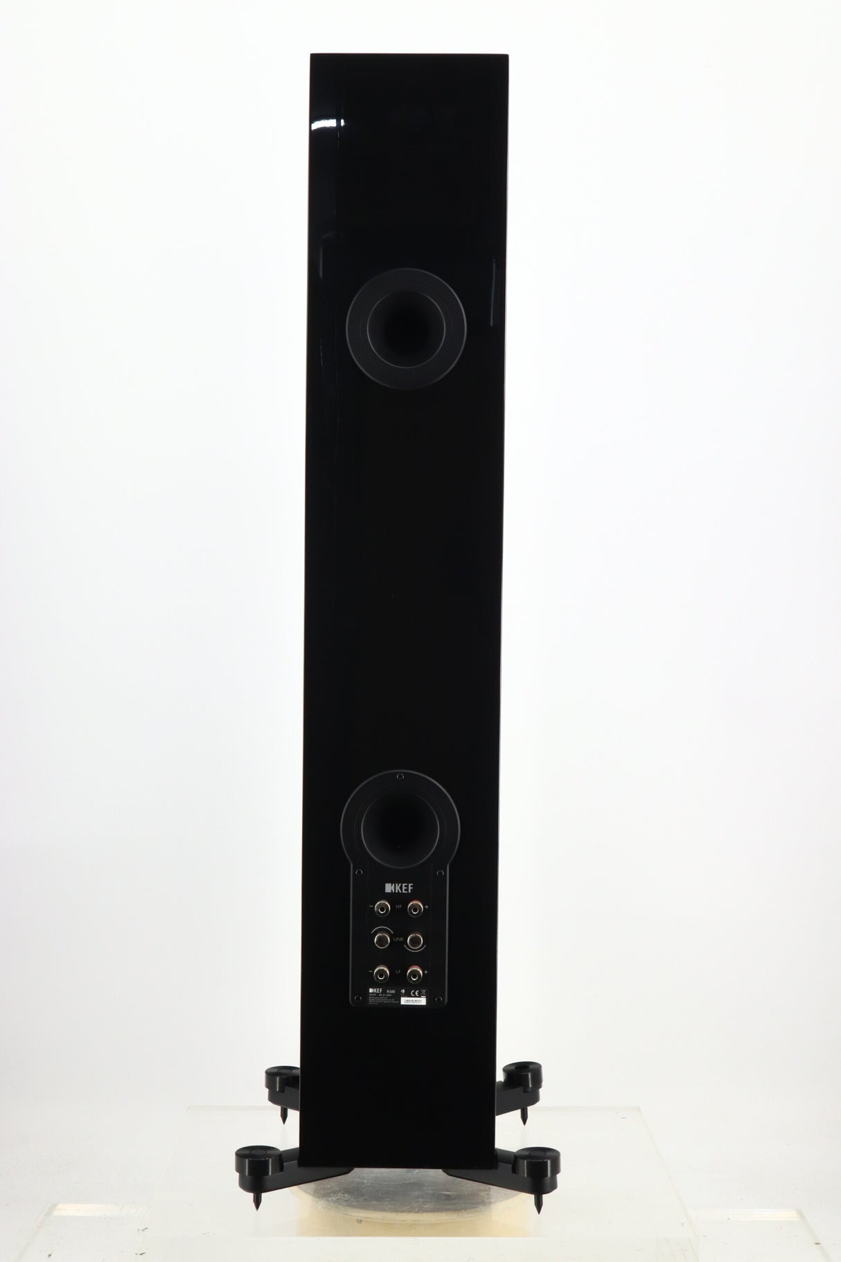KEF R500 Floorstanding Speakers - Gloss Black