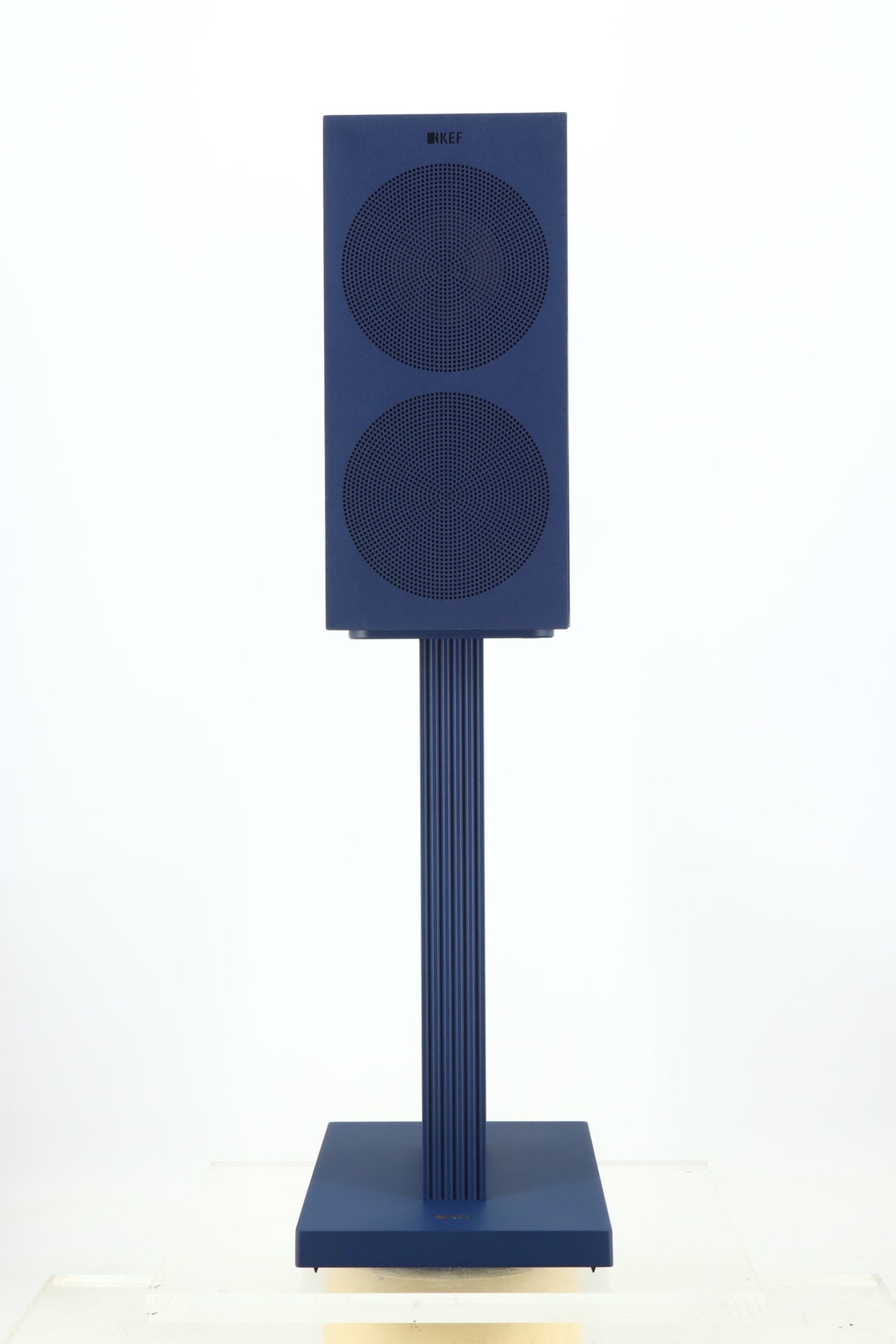 KEF R3 META Standmount Speakers & Stands - Indigo