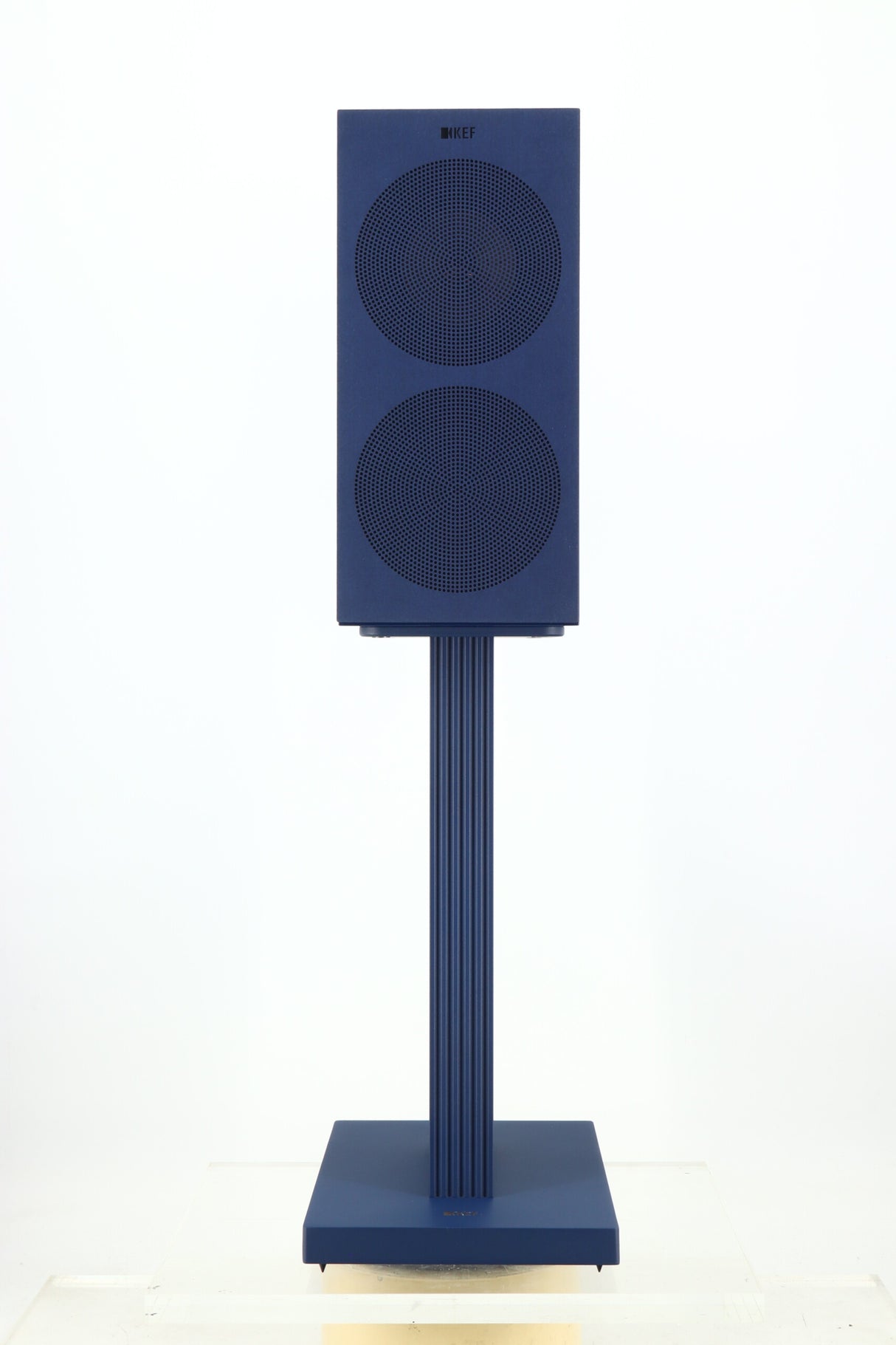 KEF R3 META Standmount Speakers & Stands - Indigo
