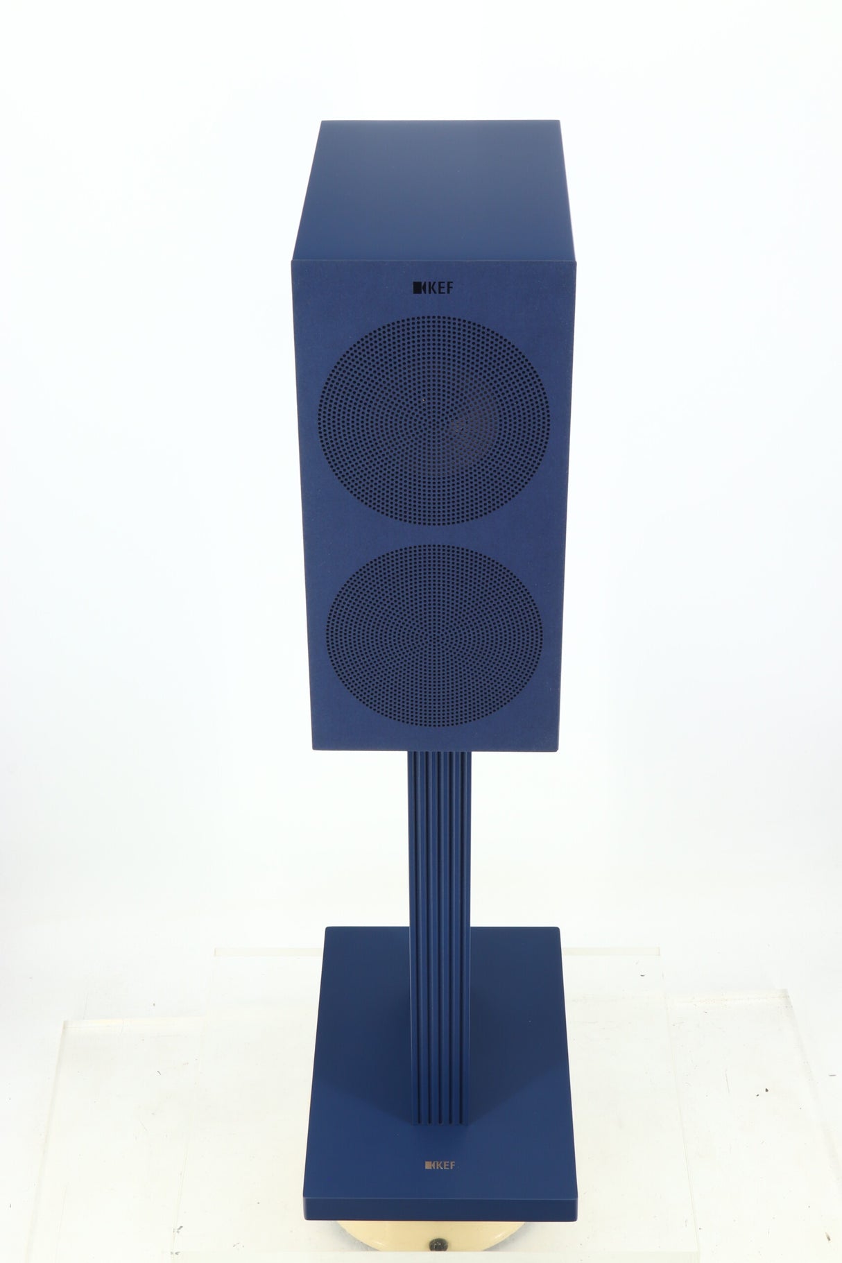 KEF R3 META Standmount Speakers & Stands - Indigo