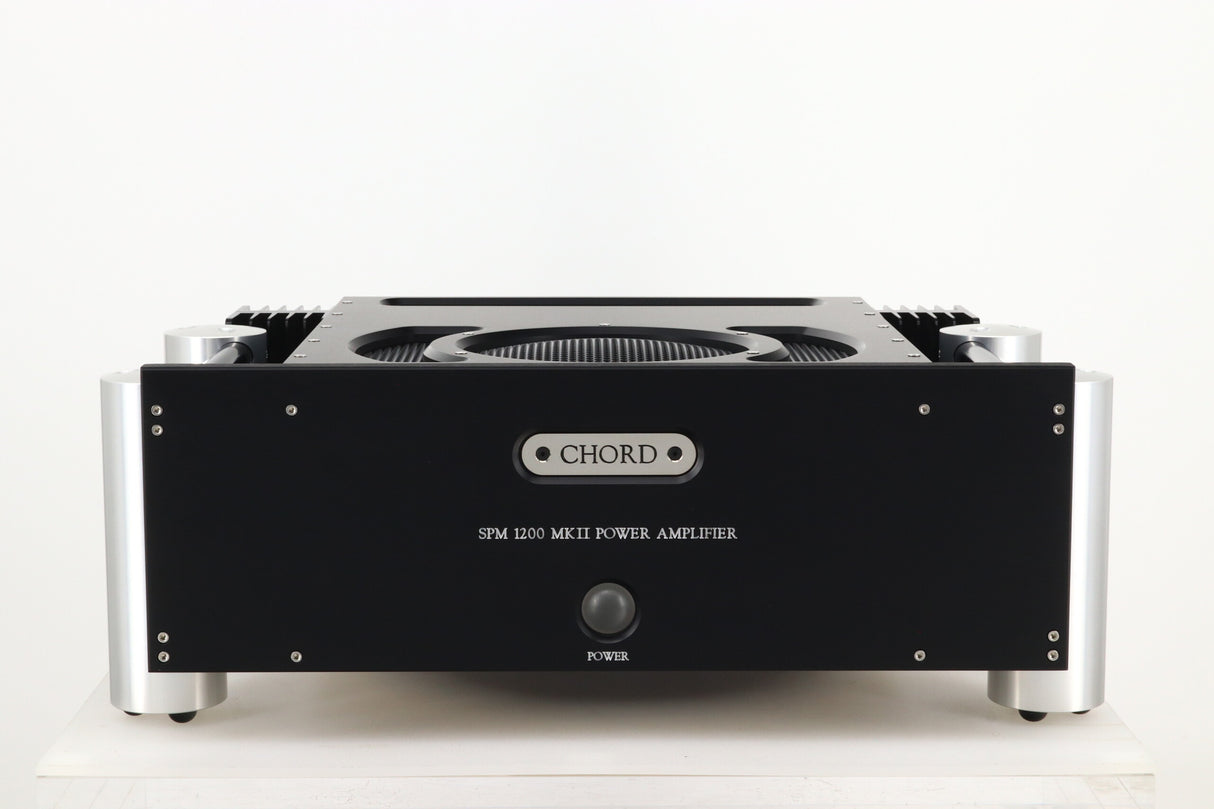 Chord Electronics SPM1200 MkII Power Amplifier - Black / Silver Legs