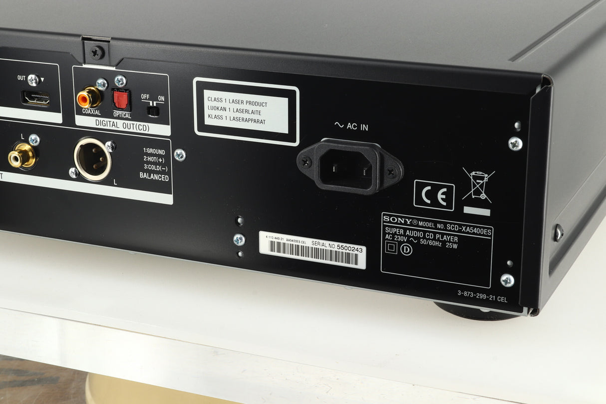 Sony SCD-XA5400ES SACD Player - Black