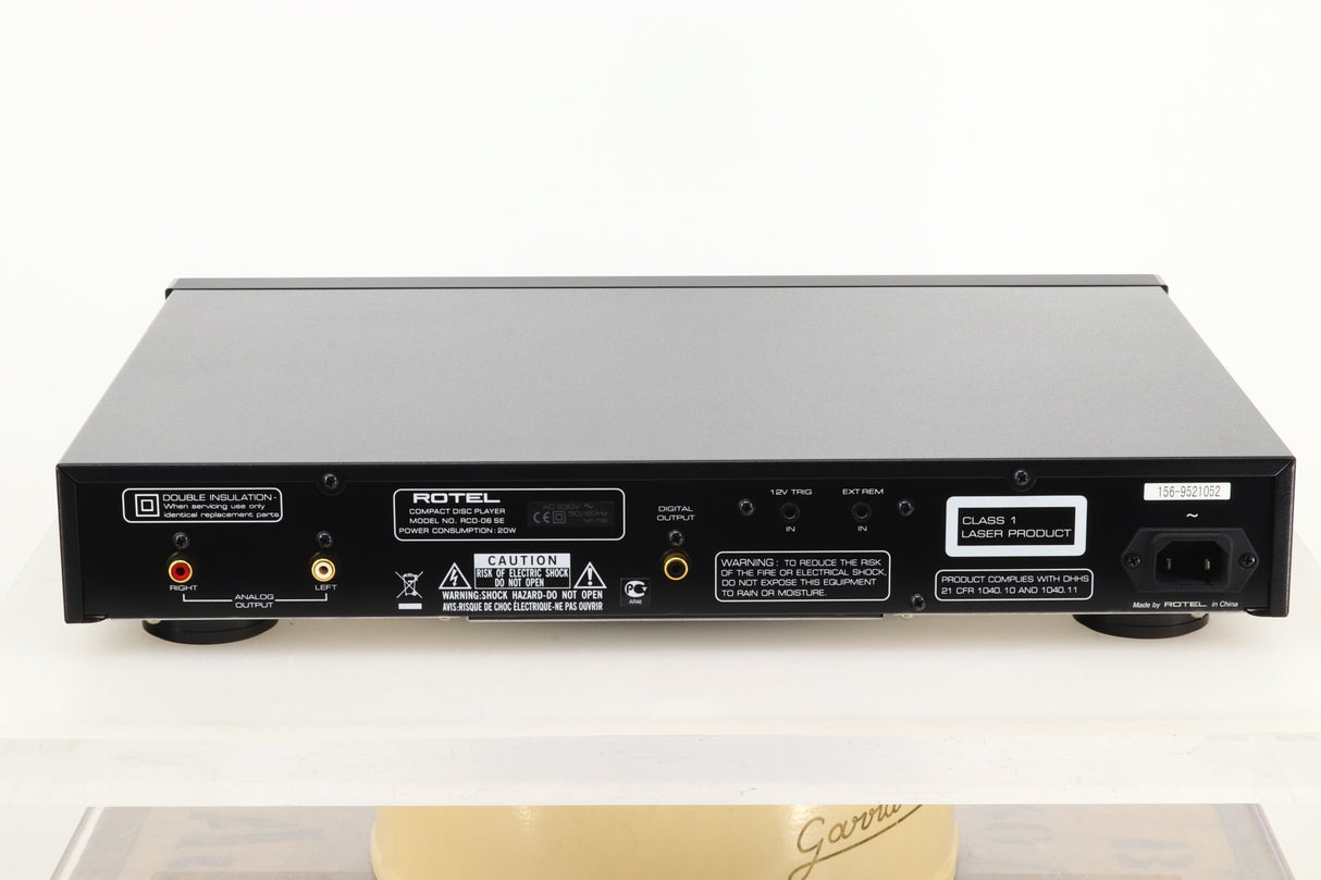 Rotel RCD-06SE CD Player - Black
