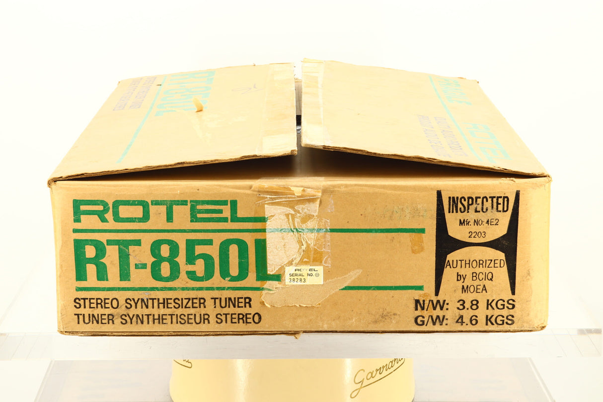 Rotel RT-850L AM/FM Tuner