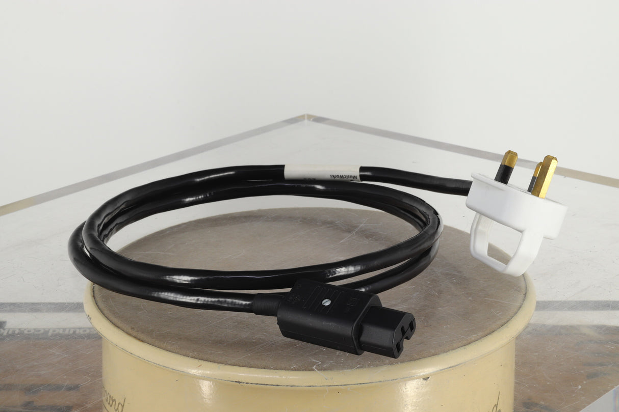 MusicWorks ReEntry 2 1.8m IEC Power Cable