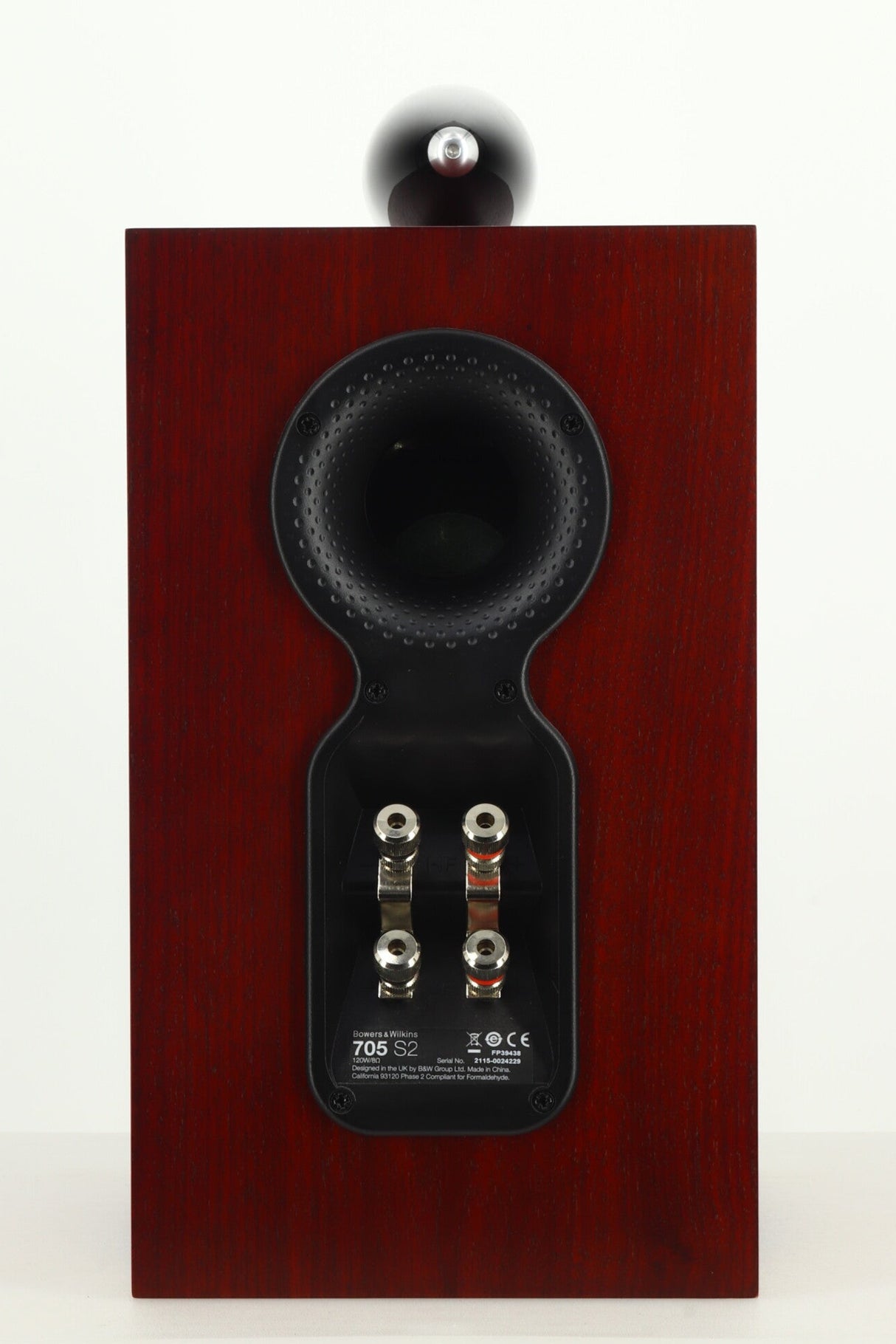 B&W 705 S2 Standmount Speakers - Rosenut