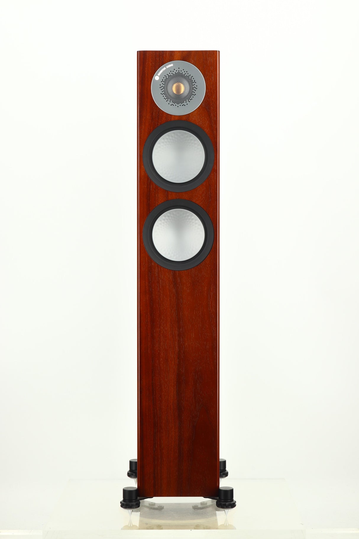 Monitor Audio Silver 200 Floorstanding Speakers - Rosenut