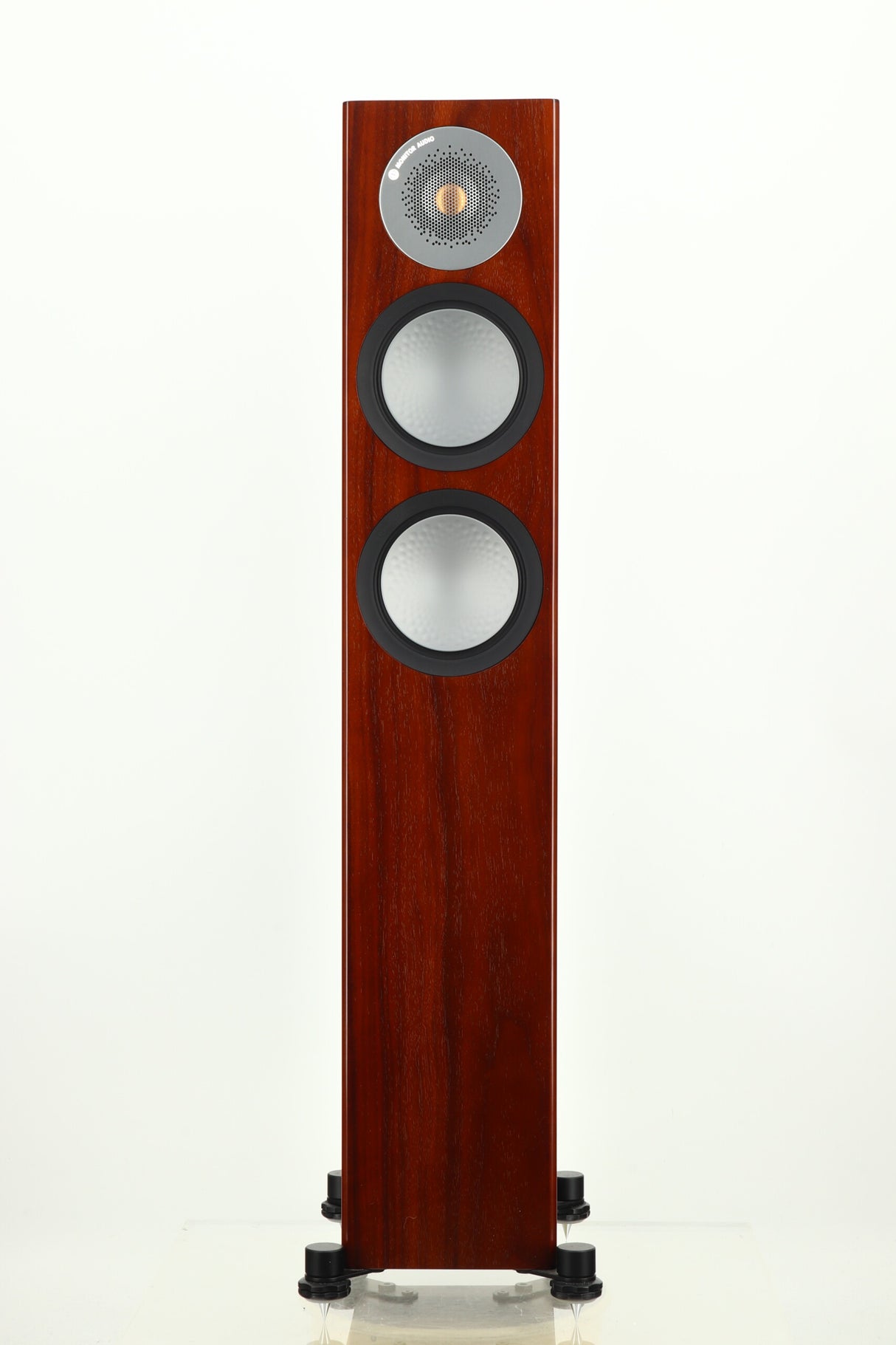 Monitor Audio Silver 200 Floorstanding Speakers - Rosenut