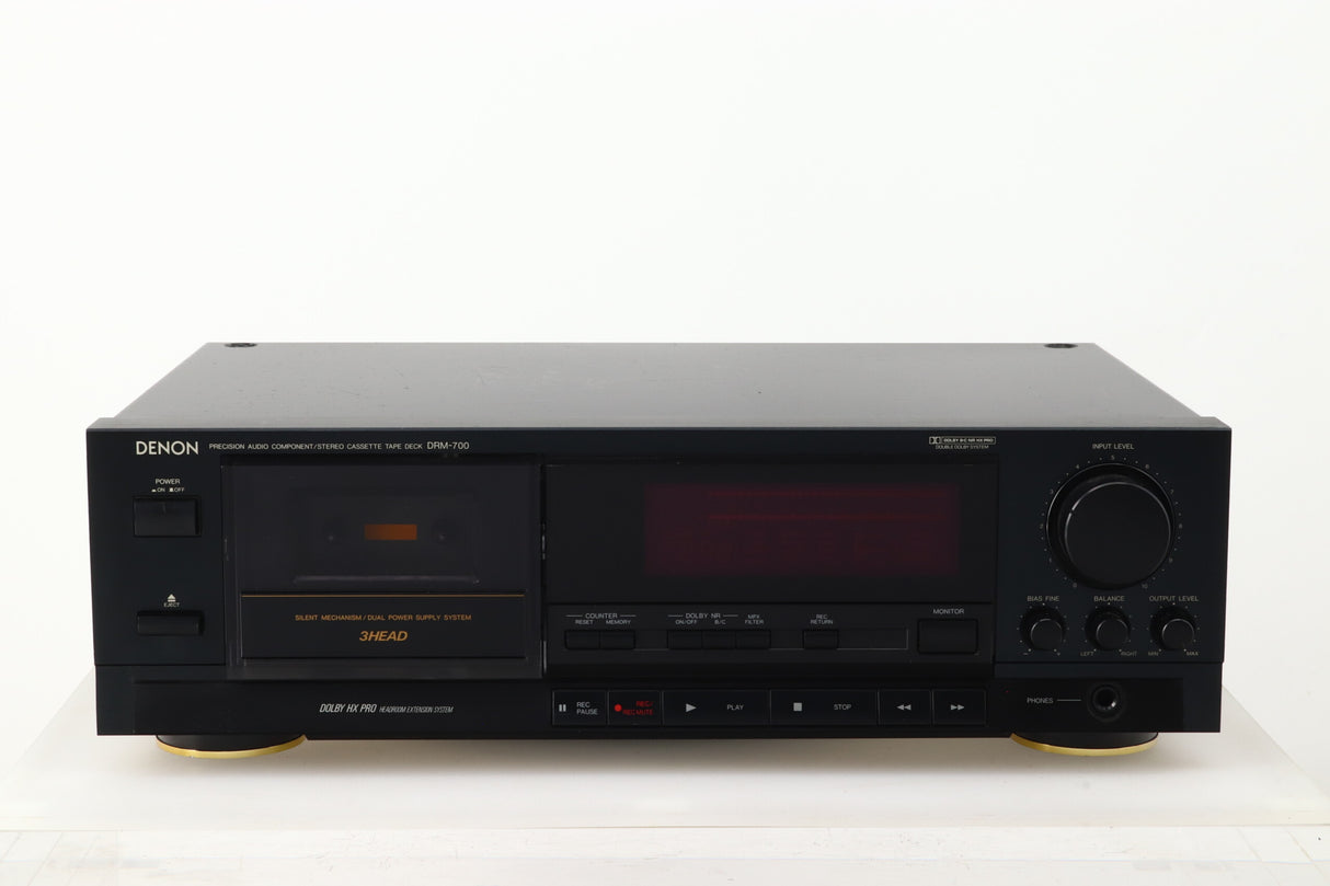 Denon DRM-700 3 Head Cassette Deck