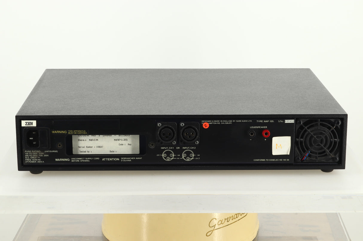 Naim NAP 135 Monoblock Power Amplifiers (1995)