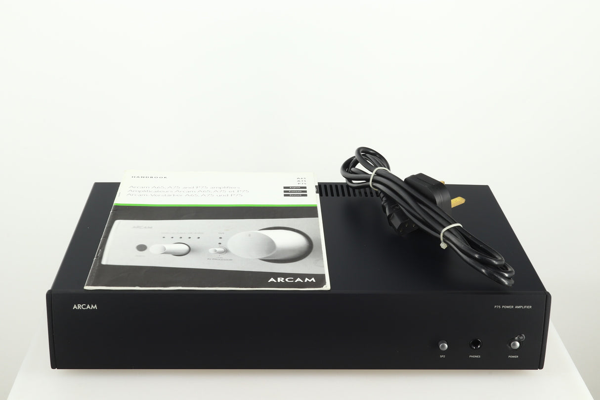 Arcam DiVA P75 Power Amplifier - Black