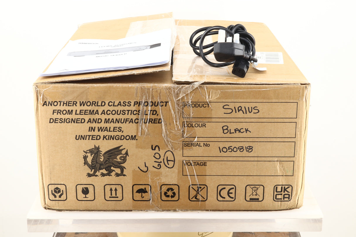 Leema Acoustics Sirius Streaming Music Server - Black