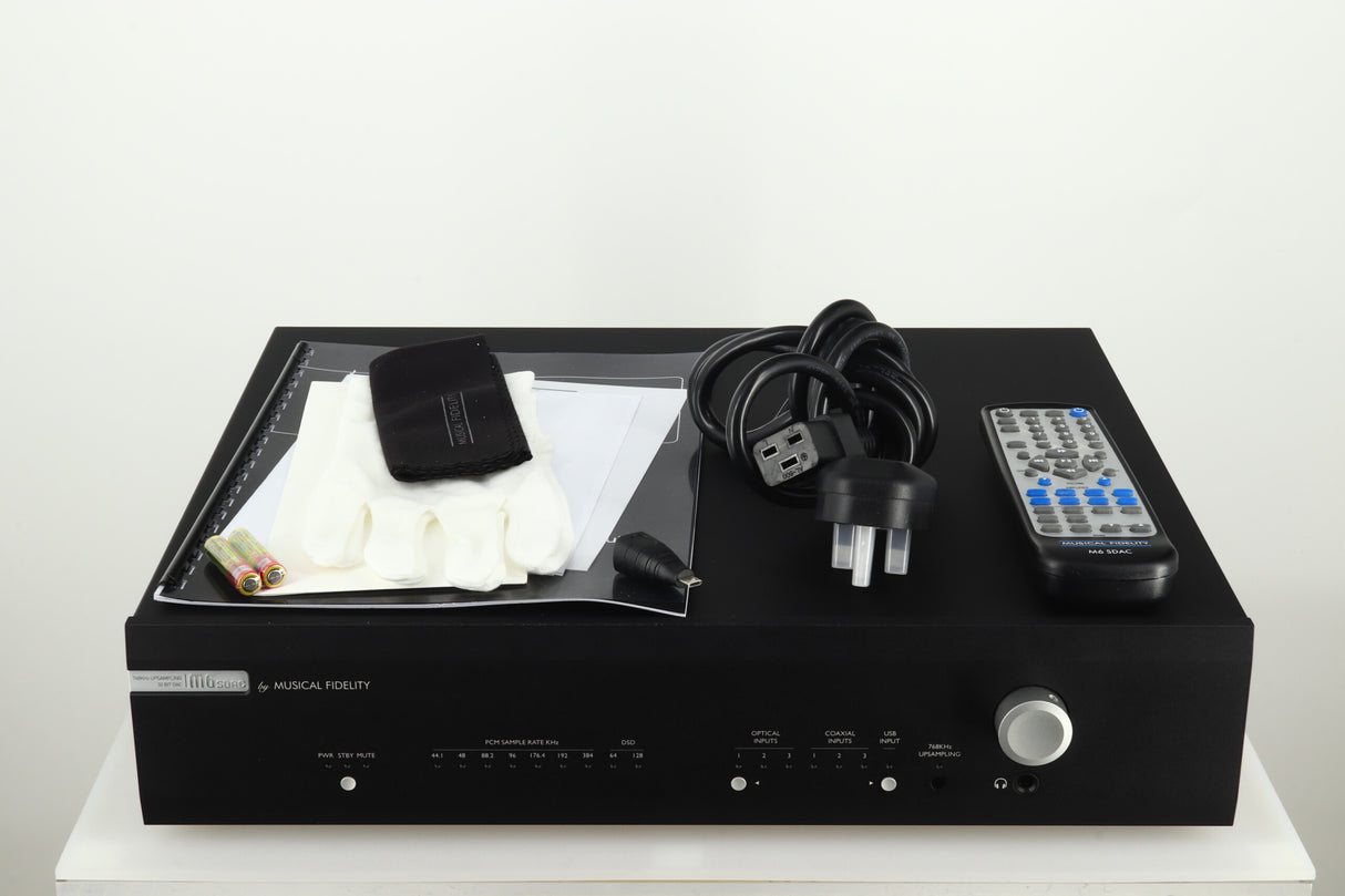 Musical Fidelity M6s DAC Digital to Analogue Converter - Black