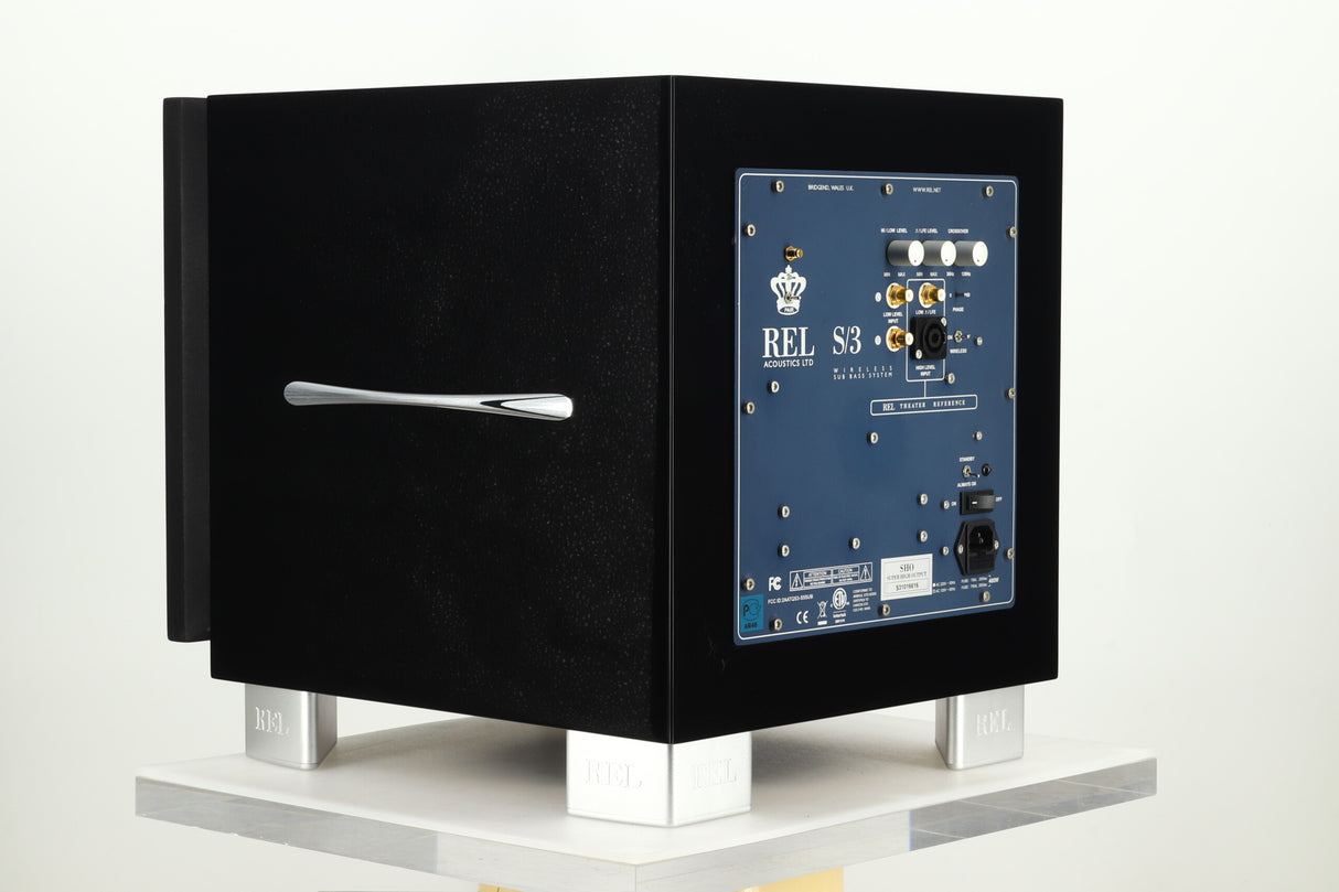 REL S3 SHO Subwoofer - Piano Black