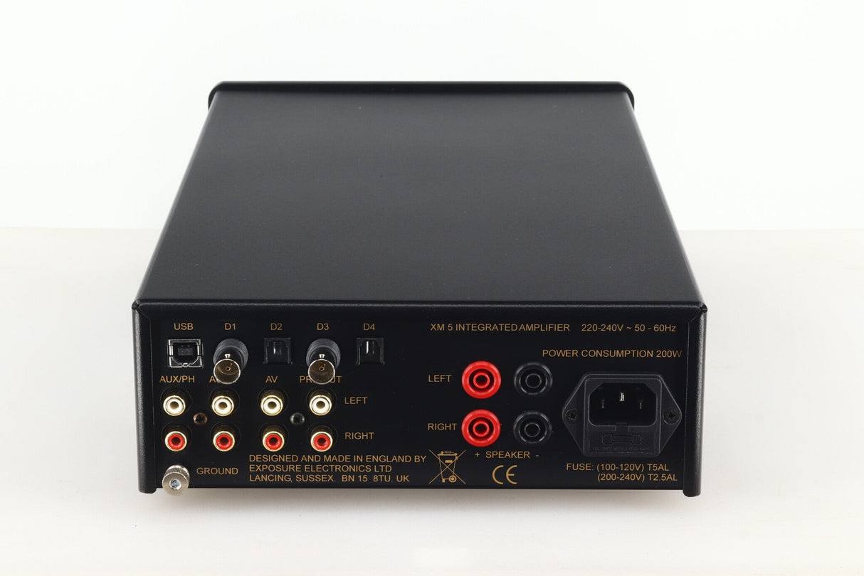 Exposure XM5 Integrated Amplifier - Black