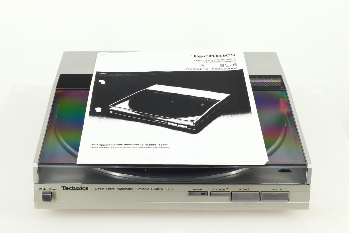 Technics SL-5 Turntable - Silver